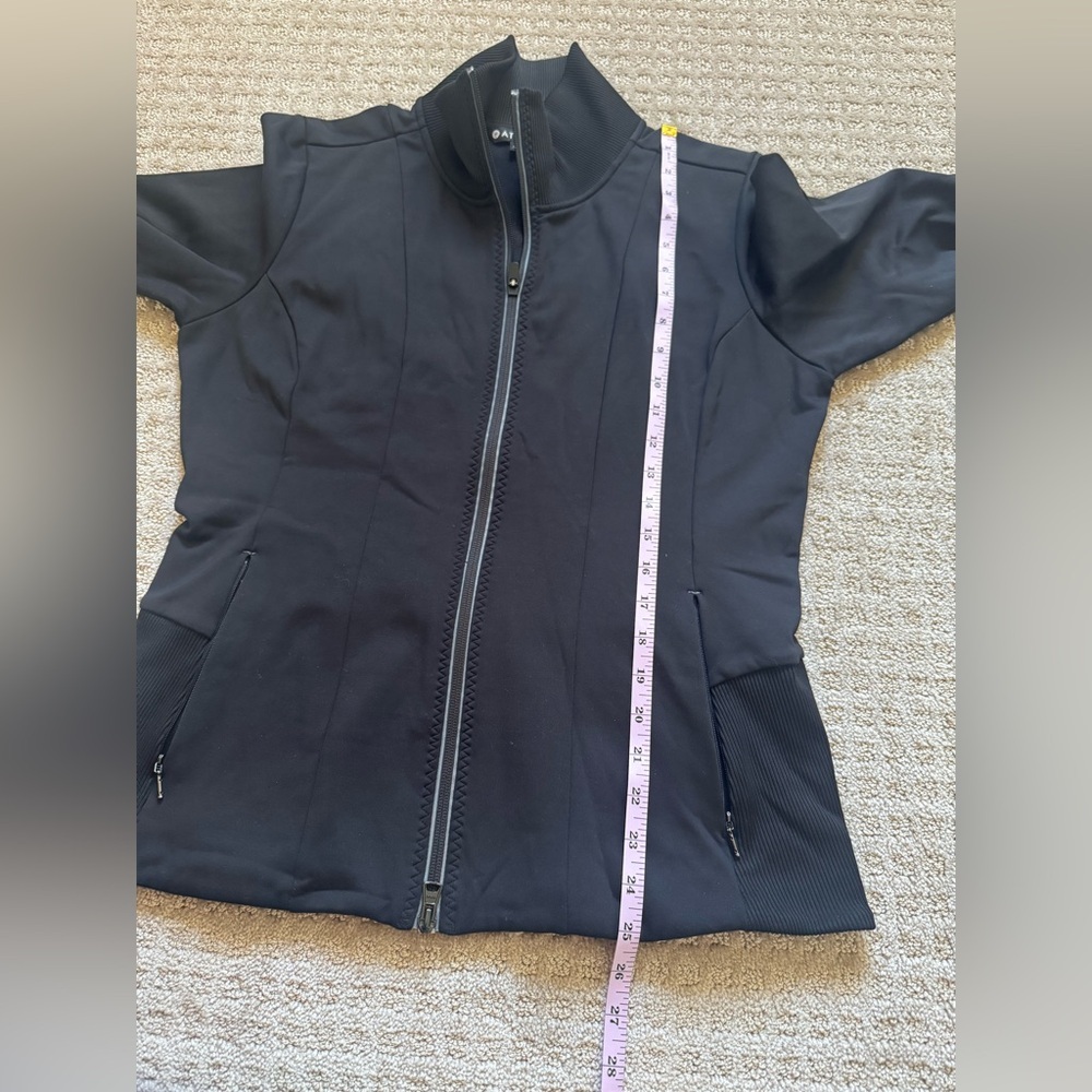 Athleta Ridge Jacket black full-zip size large - Picture 6 of 11